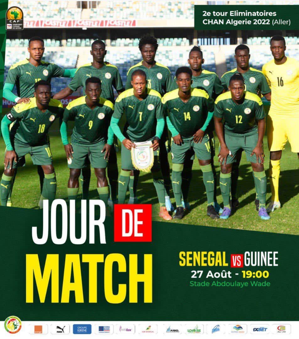 Sénégal vs Guinée un match aux allures de revanche