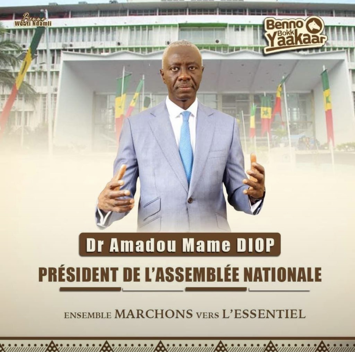 Amadou Mame Diop nouveau président de la 14em législature