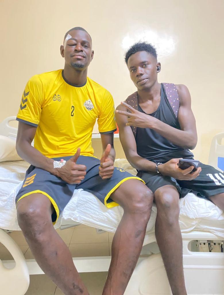 Une bonne nouvelle pour le capitaine de Nimzath suite au choc subit hier au stade Ngalandou Diouf