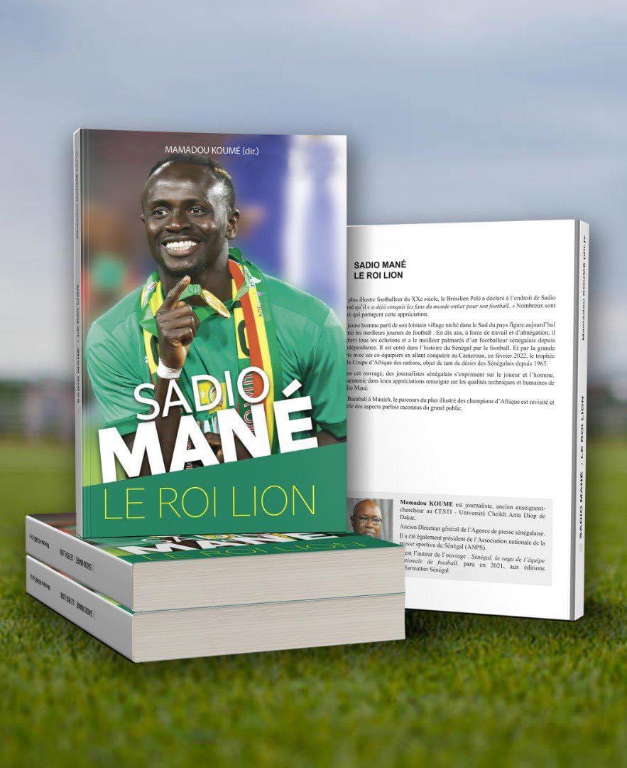 Sadio Mane le roi lion un livre de Mamadou Koume bientôt