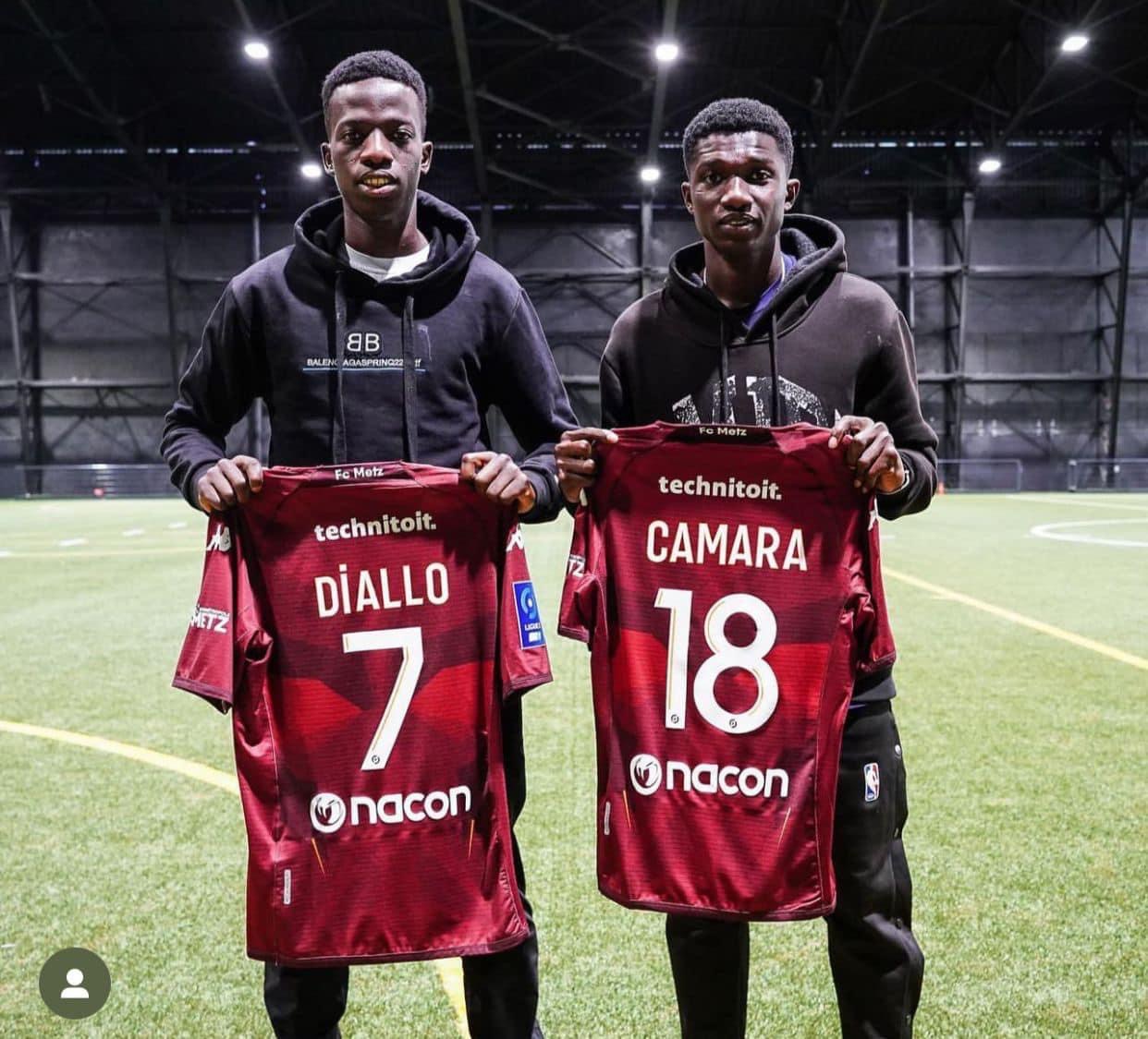 Officiel! Diallo et Camara présentés au FC Metz