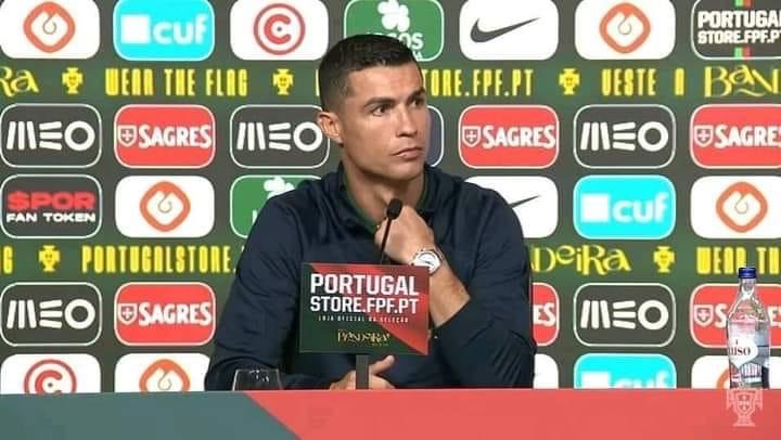 Cristiano vient d’inscrire un doublé avec le Portugal