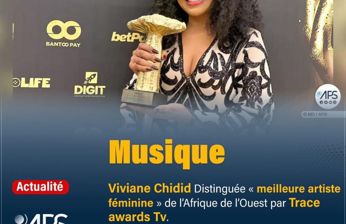 AE Awards USA : Viviane Chidid encore nominée pour la best francophone femal artist