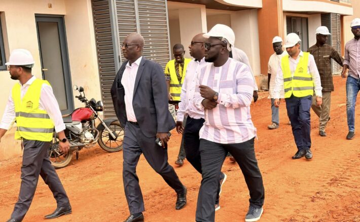 Le Délégué  général Bara Diouf a exprimé son satisfecit par rapport aux chantiers visités